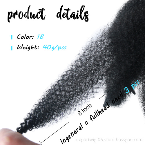 Short Marely Braids 8inch Fluffy Afro Kinky Curl Twist Crochet Braid Hair Yaki Curl Crochet Synthetic Braiding Hair